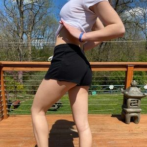 Cute black chill shorts